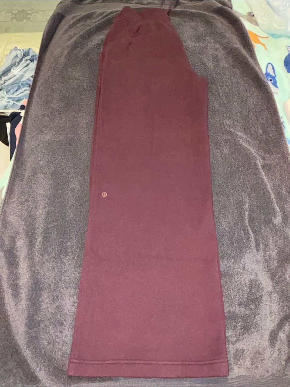 Lululemon Scuba wide leg pans Black Plum small - Picture 9 of 10
